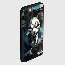 Чехол для iPhone 12 Pro Payday cat, цвет: 3D-черный — фото 2