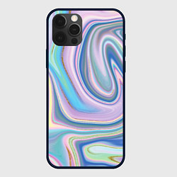 Чехол для iPhone 12 Pro Sea waves fantasy, цвет: 3D-черный