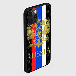 Чехол для iPhone 12 Pro Russia, цвет: 3D-черный — фото 2
