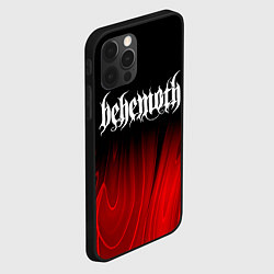 Чехол для iPhone 12 Pro Behemoth red plasma, цвет: 3D-черный — фото 2