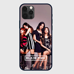 Чехол для iPhone 12 Pro Blackpink kpop, цвет: 3D-черный