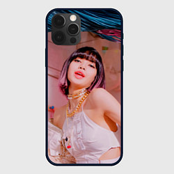 Чехол для iPhone 12 Pro Lisa Blackpink, цвет: 3D-черный