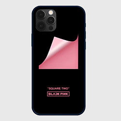 Чехол для iPhone 12 Pro Blackpink Square two, цвет: 3D-черный