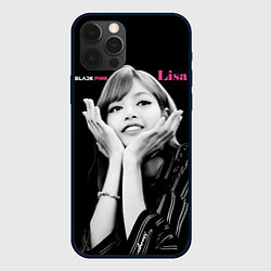 Чехол для iPhone 12 Pro Blackpink Lisa gesture of love, цвет: 3D-черный