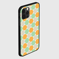 Чехол для iPhone 12 Pro Grey yellow green style, цвет: 3D-черный — фото 2