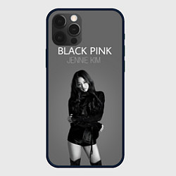 Чехол для iPhone 12 Pro Blackpink - Jennie Kim, цвет: 3D-черный