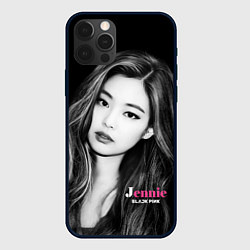 Чехол для iPhone 12 Pro Jennie Kim Blackpink, цвет: 3D-черный