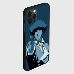 Чехол для iPhone 12 Pro Spike Spiegel blue, цвет: 3D-черный — фото 2