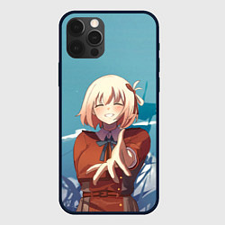 Чехол для iPhone 12 Pro Sweet Chisato Nishikigi - Lycoris Recoil, цвет: 3D-черный