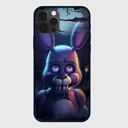 Чехол для iPhone 12 Pro Bonnie FNAF, цвет: 3D-черный