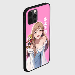Чехол для iPhone 12 Pro Моя любовь 999 уровня к Ямаде - Ананочка, цвет: 3D-черный — фото 2