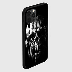 Чехол для iPhone 12 Pro Brutal skull, цвет: 3D-черный — фото 2