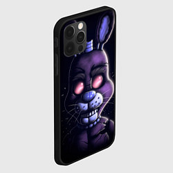 Чехол для iPhone 12 Pro Five Nights at Freddys Bonnie, цвет: 3D-черный — фото 2