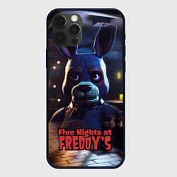 Чехол для iPhone 12 Pro Five Nights at Freddys Bonnie, цвет: 3D-черный