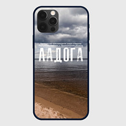 Чехол для iPhone 12 Pro Ладога, цвет: 3D-черный