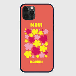 Чехол для iPhone 12 Pro Мауи - Гавайи, цвет: 3D-черный