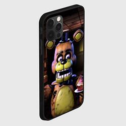 Чехол для iPhone 12 Pro Five Nights at Freddy, цвет: 3D-черный — фото 2