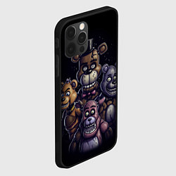 Чехол для iPhone 12 Pro Five Nights at Freddys, цвет: 3D-черный — фото 2