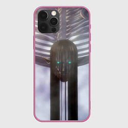 Чехол для iPhone 12 Pro Атака Титанов Eren Yaeger, цвет: 3D-малиновый