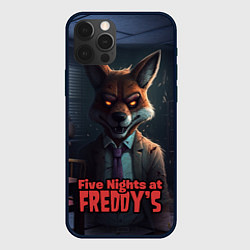 Чехол для iPhone 12 Pro Five Nights at Freddys Mangle, цвет: 3D-черный