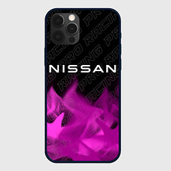 Чехол iPhone 12 Pro Nissan pro racing: символ сверху