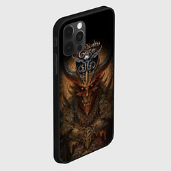 Чехол для iPhone 12 Pro Baldurs Gate 3 demon, цвет: 3D-черный — фото 2