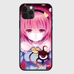 Чехол для iPhone 12 Pro Touhou Project Сатори Комейдзи, цвет: 3D-черный