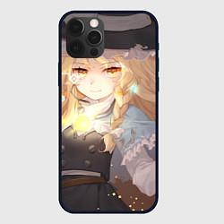 Чехол для iPhone 12 Pro Touhou Project Marisa Kirisame, цвет: 3D-черный