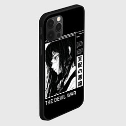 Чехол для iPhone 12 Pro Йор демон войны - Человек бензопила, цвет: 3D-черный — фото 2