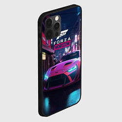 Чехол для iPhone 12 Pro Forza night racing, цвет: 3D-черный — фото 2