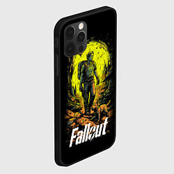 Чехол для iPhone 12 Pro Fallout poster, цвет: 3D-черный — фото 2
