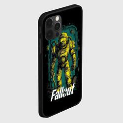 Чехол для iPhone 12 Pro Fallout poster style, цвет: 3D-черный — фото 2