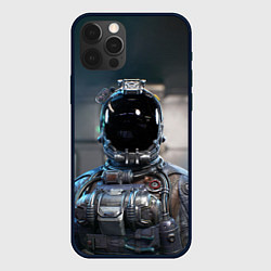 Чехол для iPhone 12 Pro Starfield astronaut, цвет: 3D-черный