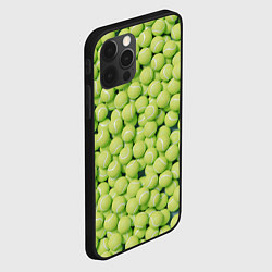 Чехол для iPhone 12 Pro Узор из теннисных мячей, цвет: 3D-черный — фото 2