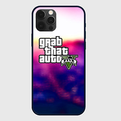 Чехол для iPhone 12 Pro Gta neon 10 лет, цвет: 3D-черный