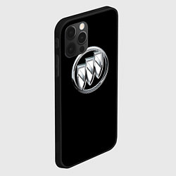 Чехол для iPhone 12 Pro Buick sport car, цвет: 3D-черный — фото 2