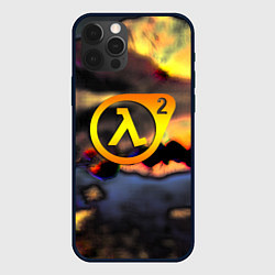 Чехол для iPhone 12 Pro Half-life maps, цвет: 3D-черный