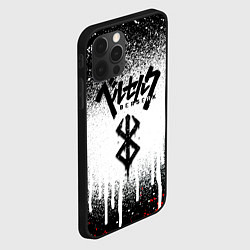 Чехол для iPhone 12 Pro Berserk logo symbol, цвет: 3D-черный — фото 2