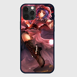 Чехол для iPhone 12 Pro Touhou Project Remilia, цвет: 3D-черный