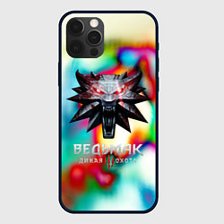 Чехол для iPhone 12 Pro Ведьмак школа волка, цвет: 3D-черный