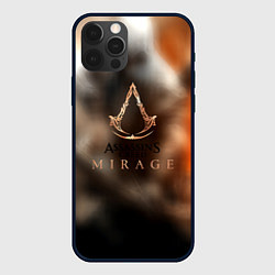 Чехол для iPhone 12 Pro Assassins creed mirage, цвет: 3D-черный