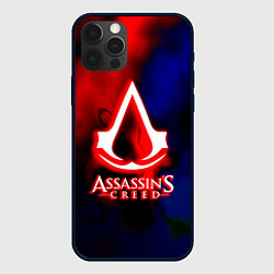 Чехол для iPhone 12 Pro Assassins Creed fire, цвет: 3D-черный