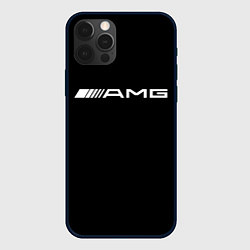 Чехол для iPhone 12 Pro Amg sport mercedes, цвет: 3D-черный