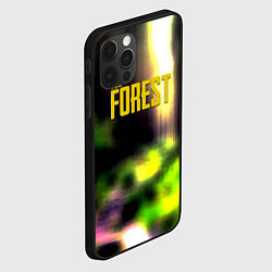 Чехол для iPhone 12 Pro The forest game, цвет: 3D-черный — фото 2