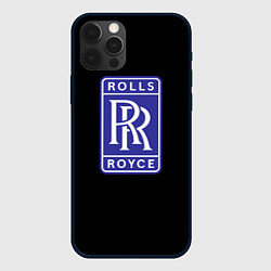 Чехол для iPhone 12 Pro Rolls Royce, цвет: 3D-черный