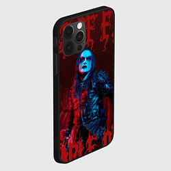 Чехол для iPhone 12 Pro Cradle Of Filth: Dani Filth, цвет: 3D-черный — фото 2