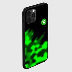 Чехол для iPhone 12 Pro Creeper steel, цвет: 3D-черный — фото 2