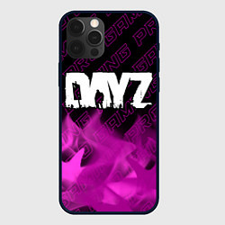 Чехол для iPhone 12 Pro DayZ pro gaming: символ сверху, цвет: 3D-черный