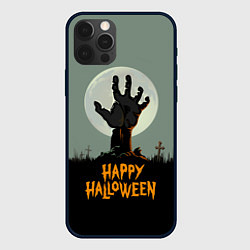 Чехол для iPhone 12 Pro Halloween - рука мертвеца, цвет: 3D-черный