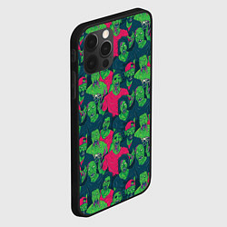 Чехол для iPhone 12 Pro Зомби - день мёртвых, цвет: 3D-черный — фото 2